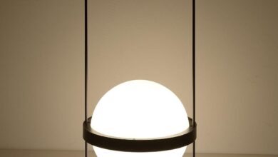 Trendy table lamp