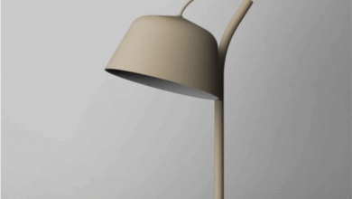 Trendy table lamp