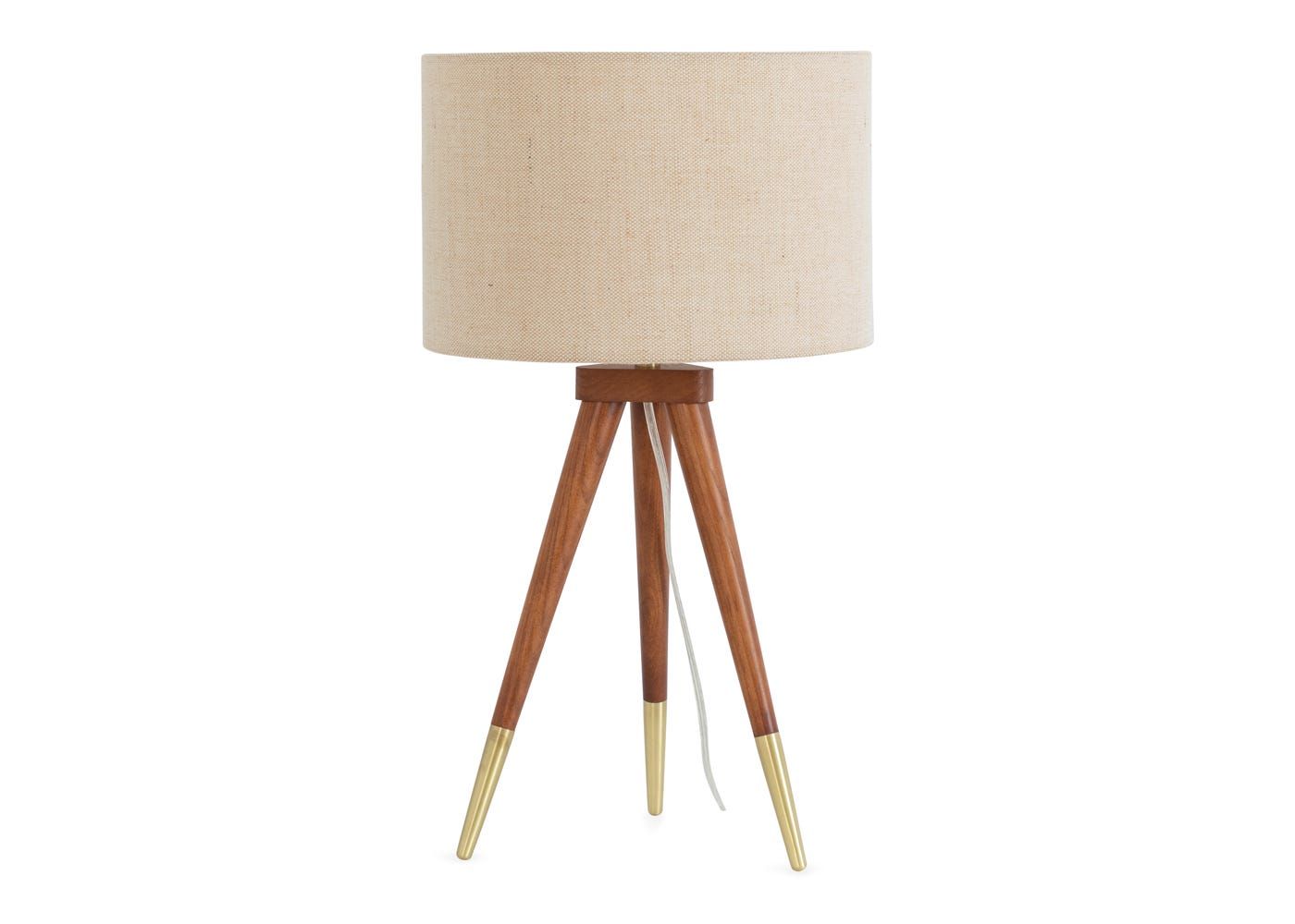 Tripod table lamp a stylish addition to any room