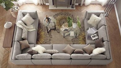 U Shaped Sectional Sofa