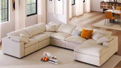 U Shaped Sectional Sofa