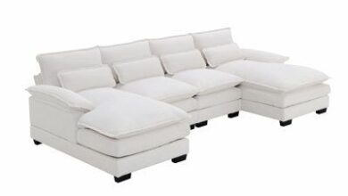 U Shaped Sectional Sofa