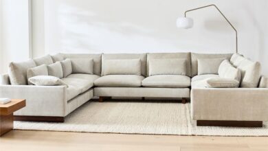 U Shaped Sectional Sofa