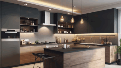 U shaped kitchens