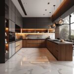 U shaped kitchens