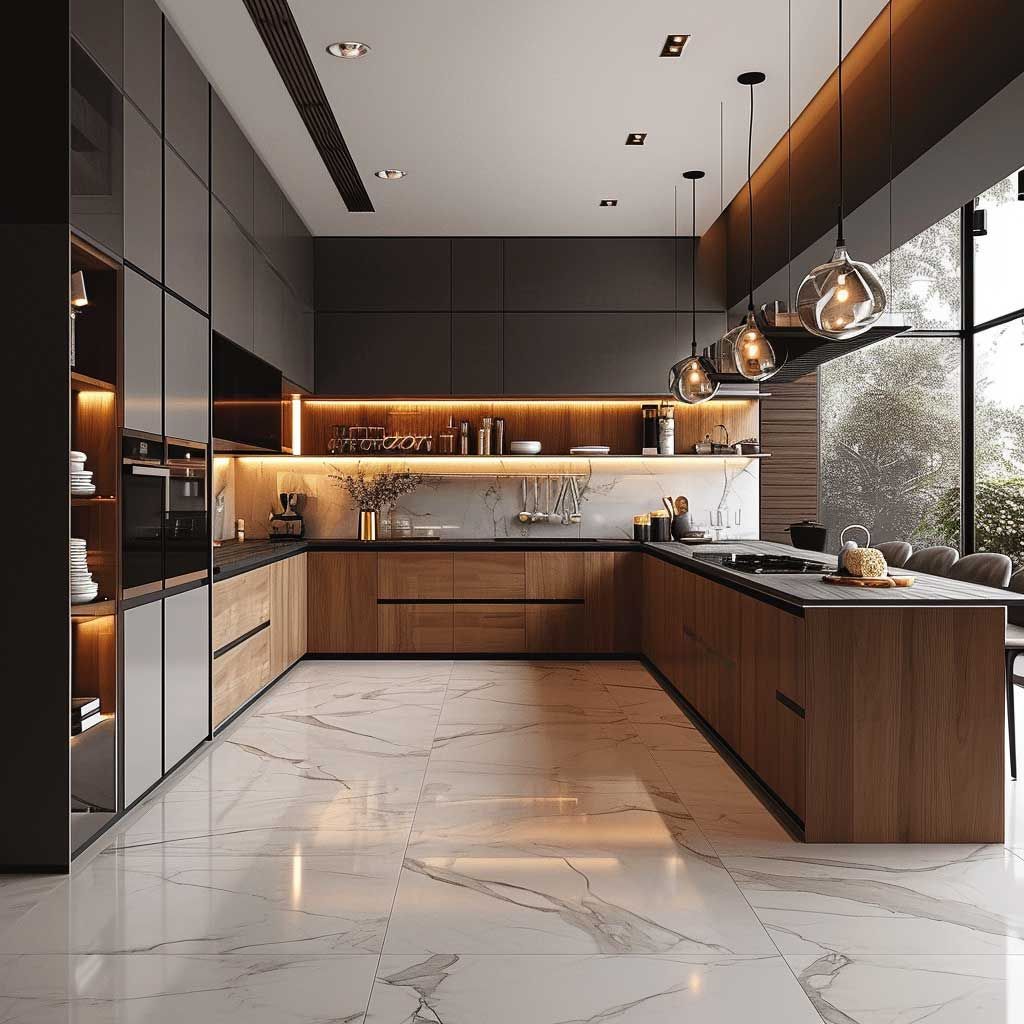 U shaped kitchens: maximizing space and efficiency