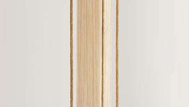 Unique floor lamp