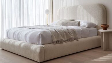upholstered modern beds