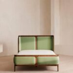 Upholstered bed