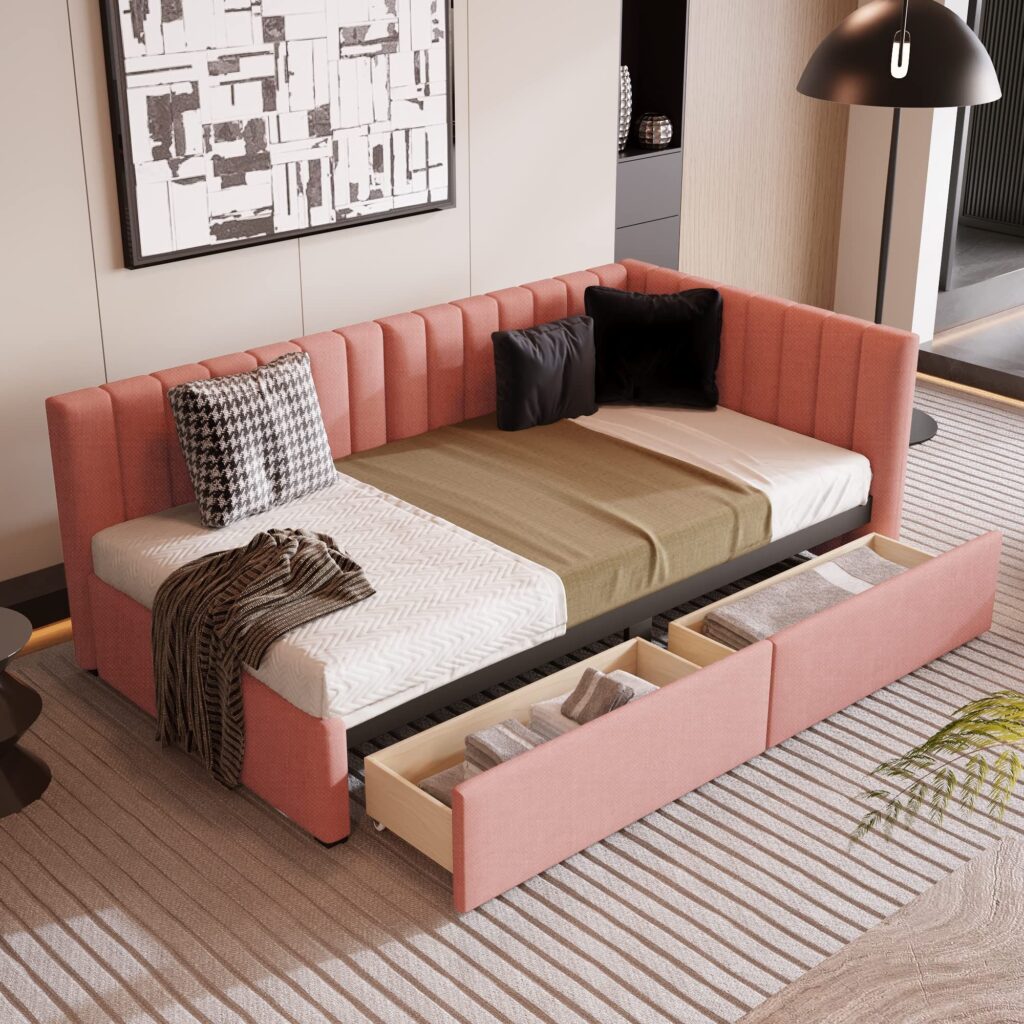 Upholstered bed