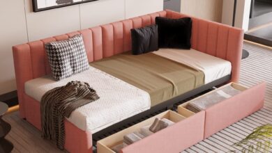 Upholstered bed