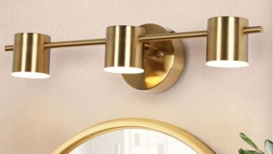 vanity bathroom lamps