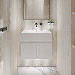 Vanity unit with basin