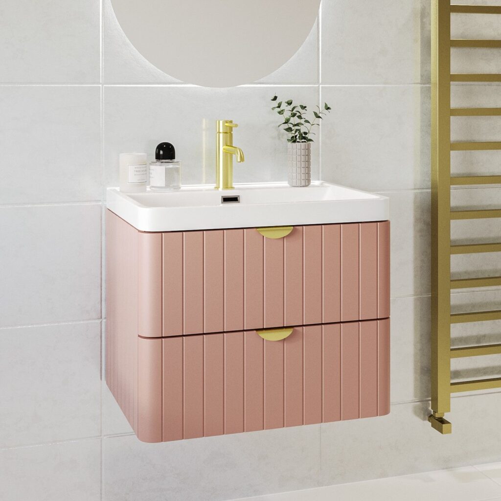 Vanity unit with basin