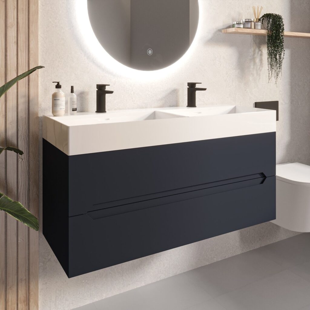 Vanity unit with basin