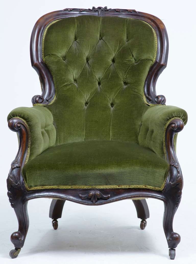 Victorian Armchair The Perfect Blend of Elegance and Comfort