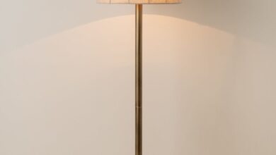 Vintage floor lamps