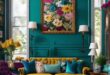 vintage living room decor