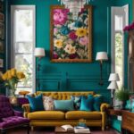vintage living room decor