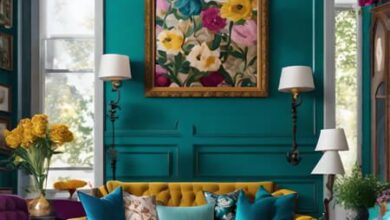 vintage living room decor