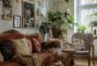 vintage living room decor