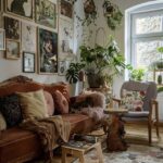 vintage living room decor