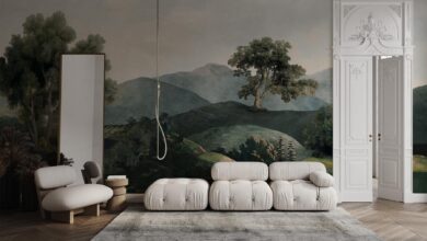 Wall murals modern ideas