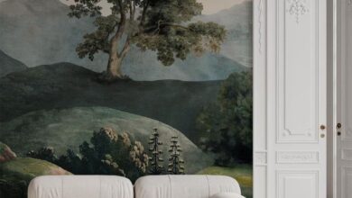 Wall murals modern ideas