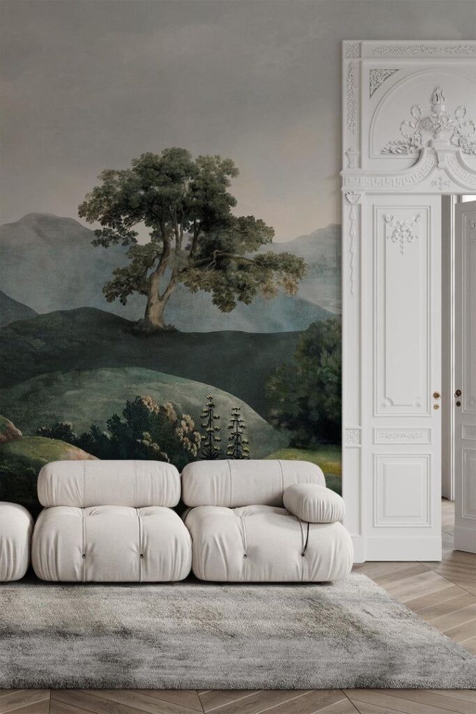 Wall murals modern ideas