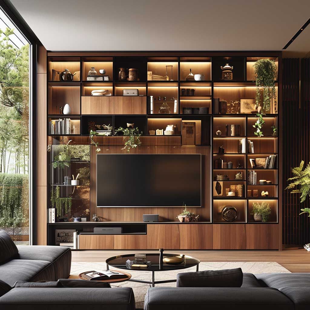 Wall units Stylish and Functional Living Room Storage Solutions