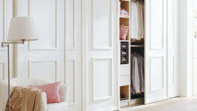 Wardrobe for the bedroom