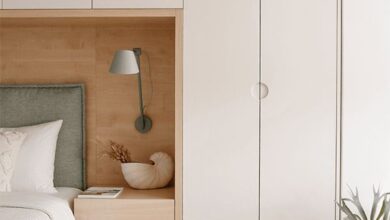 Wardrobe for the bedroom