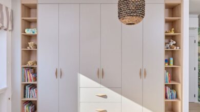Wardrobe for the bedroom
