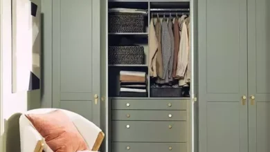 Wardrobe for the bedroom