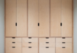 Wardrobes made of beech