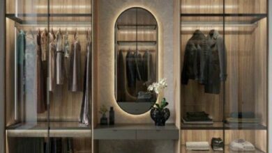 Wardrobes with mirror