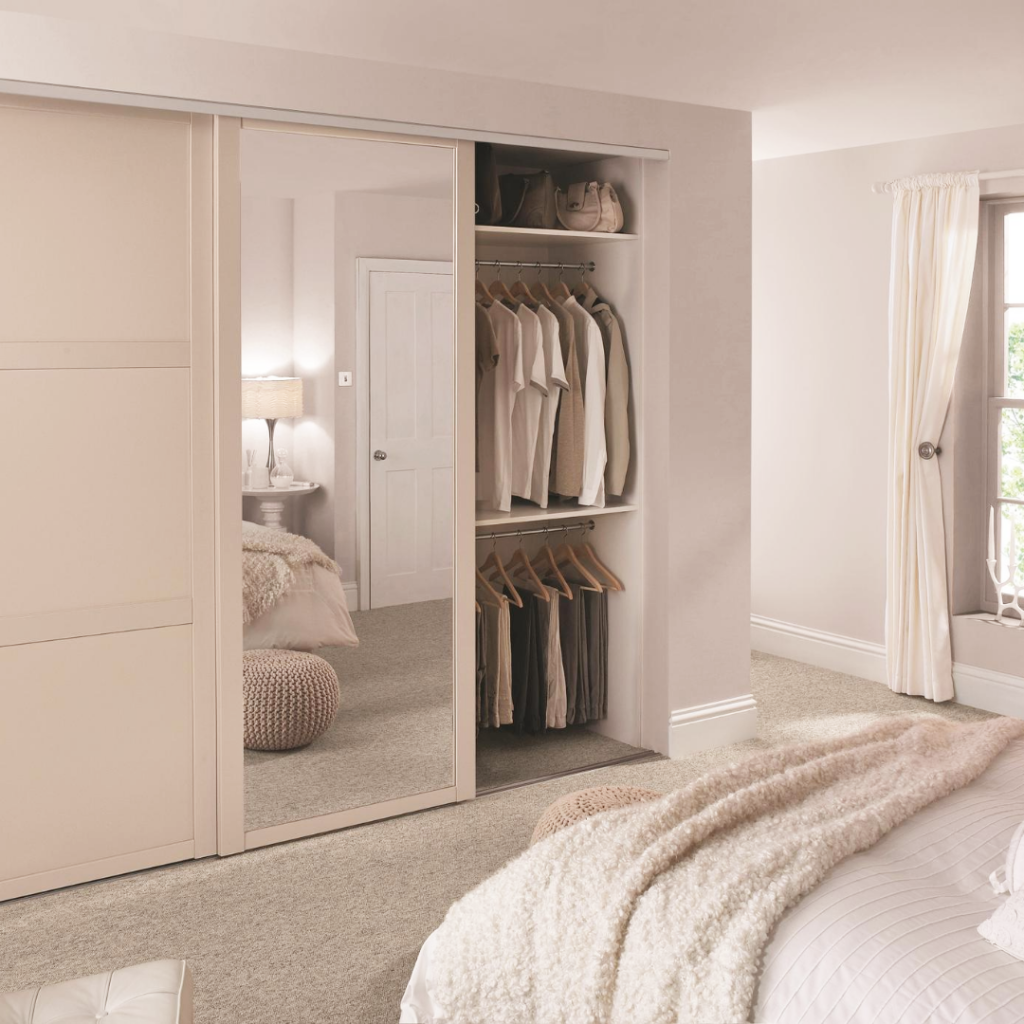 Wardrobes with sliding doors