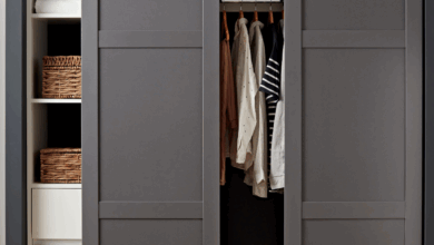 Wardrobes with sliding doors
