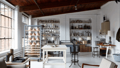 What are architectural table lamps