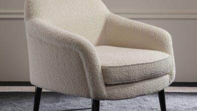 White Armchair