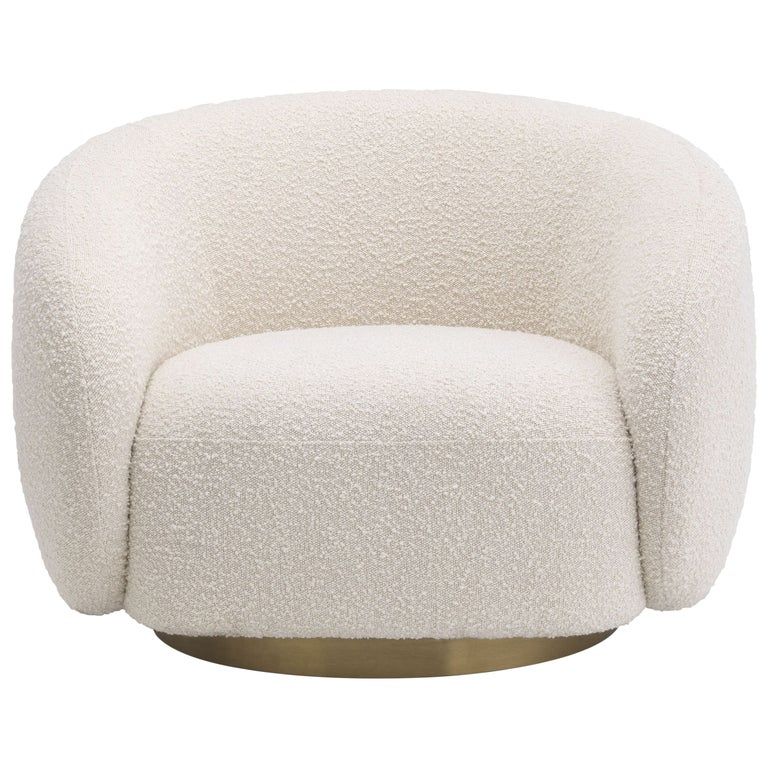 White Armchair Stylish and Elegant Addition to Your Living Space