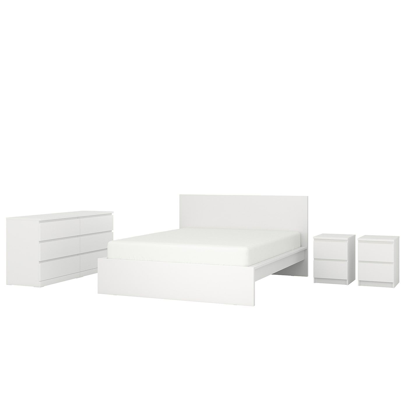 White Bedroom Set Elegant and Timeless Bedroom Furniture Option