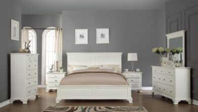 White Bedrooms Set
