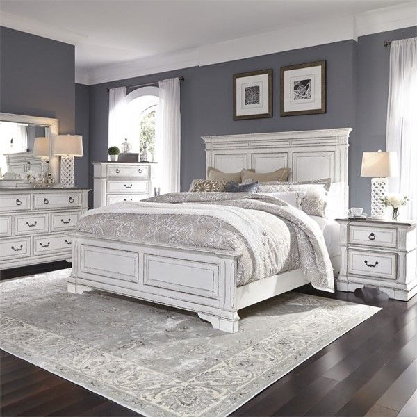 White Bedrooms Set Timeless Elegance in Bedrooms with Fresh White Decor