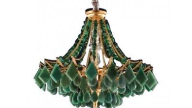 white chandelier
