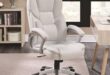 White Leather Office Chair