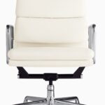 White Leather Office Chair