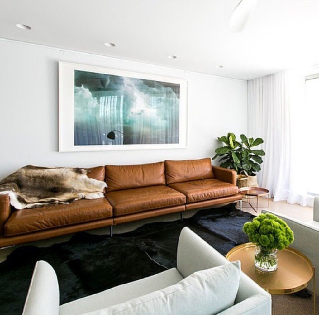 White Leather Sectional Sofas