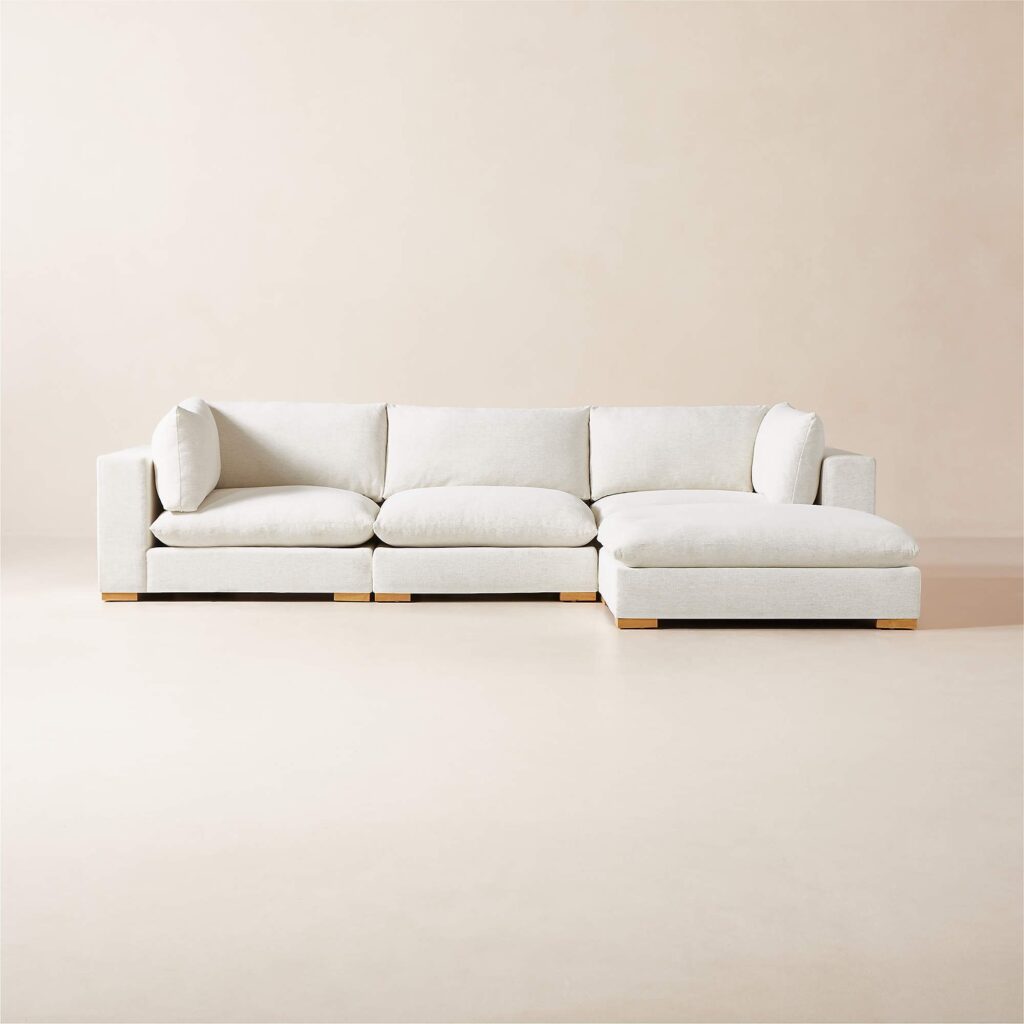 White Leather Sectional Sofas