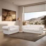 White Leather Sectional Sofas